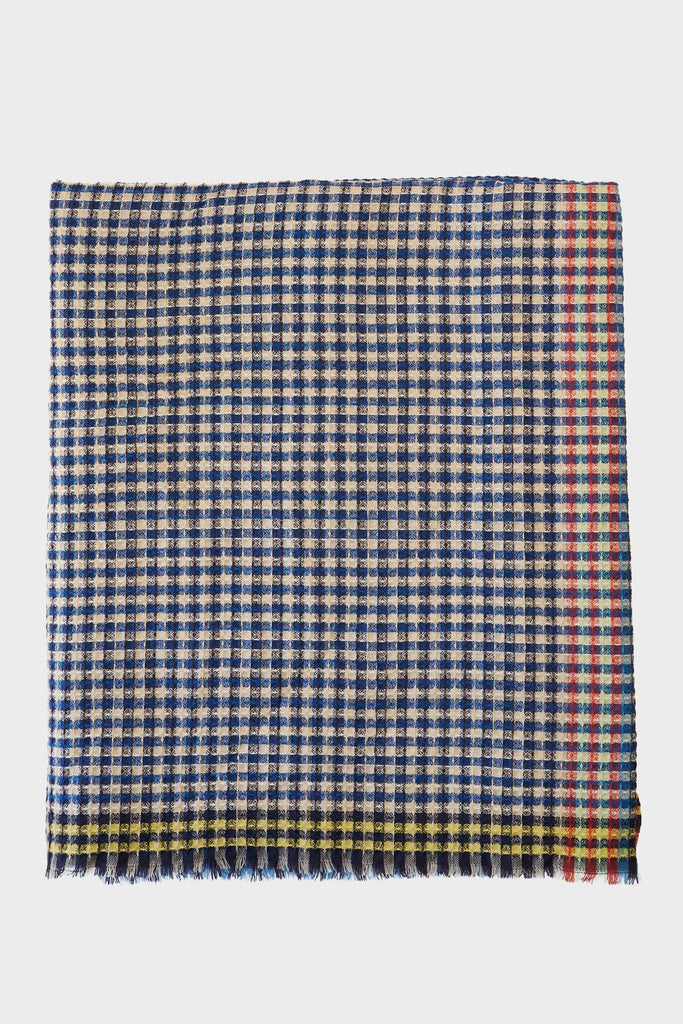 Wool Check Throw