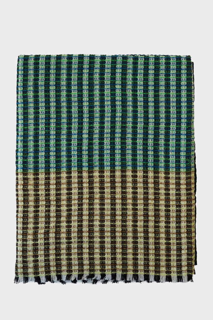 Wool Check Throw
