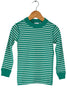 Stripe Long John PJ Set