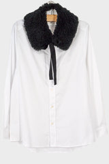 Faux Shearling Collar