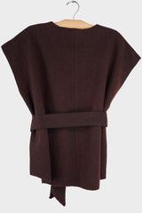 Elina Silk/Wool Quilted Vest