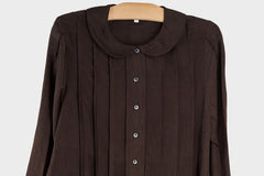 Agra Silk Pleat Dress
