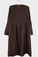 Agra Silk Pleat Dress