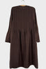 Agra Silk Pleat Dress