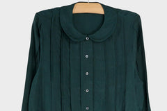 Agra Silk Pleat Dress