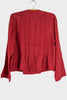 Aga Silk Pleat Top