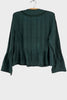 Aga Silk Pleat Top