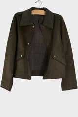 Silky Suede Jacket