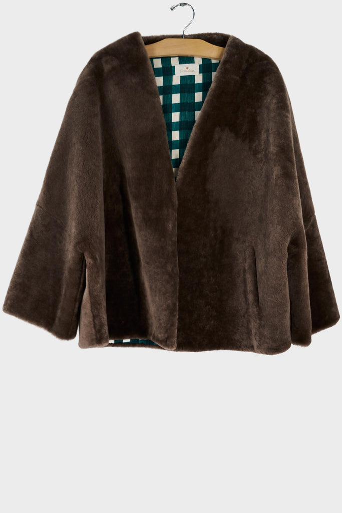 Faux Shearling Coat