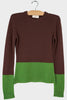 Bicolor Cashmere Sweater