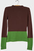 Bicolor Cashmere Sweater