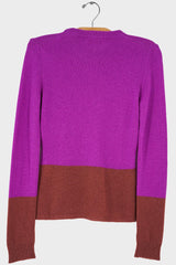 Bicolor Cashmere Sweater