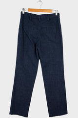 Denim Flannel Taper Leg