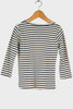 Stripe LS Tee