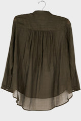 Ruffle LS Shirt