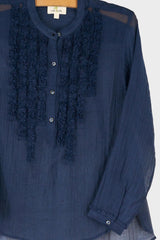 Ruffle LS Shirt