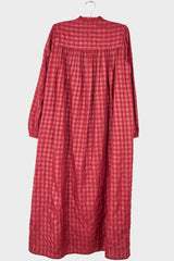 Gathered V Dress