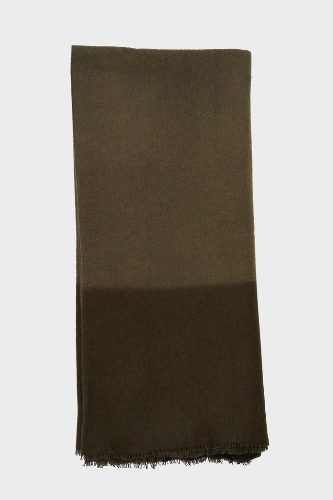 Felted Dip Dye Blanket