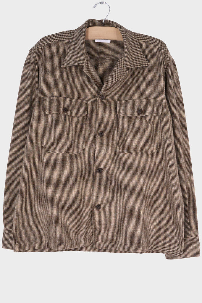 Houndstooth Shirt Jacket