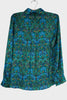 Peacock Manor Rlx Silk Shirt