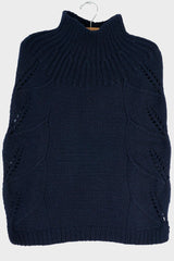 Cashmere Leaves Poncho