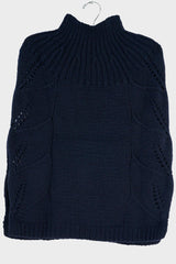 Cashmere Leaves Poncho