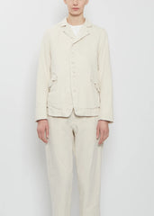 Soft Twill Tailored Jacket