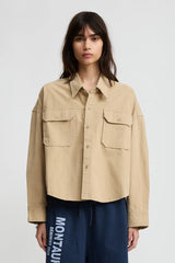 Crop Utility Shirt