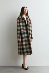 Gwen Plaid Coat