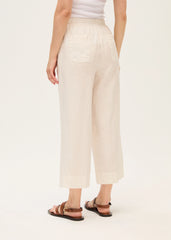 Wide Leg Linen Trouser
