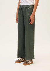 Wide Leg Linen Pant