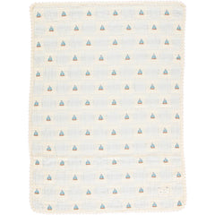 Sailboat Patchwork Baby Blanket