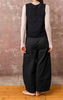 Wide Leg Cotton Twill Pant
