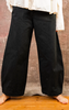 Wide Leg Cotton Twill Pant