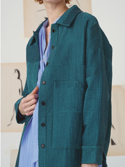 Patchwork+Kantha Shirt