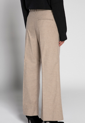 Twill Wide Leg Pant