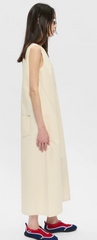 Diagonal Denim Dress