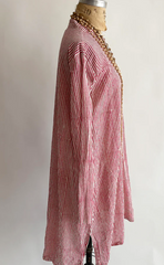 Collared Stripe Kurta