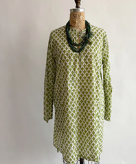 Collared Lattice Kurta