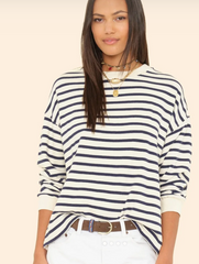 Honor Stripe Sweatshirt