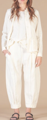 Bianco Stripe C/L Pant