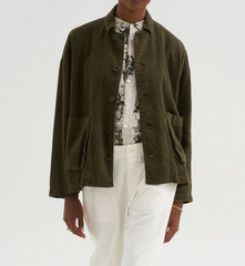 Linen Twill Tailor Jacket