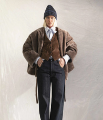 Faux Shearling Coat