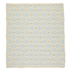 Flower Patchwork Baby Blanket