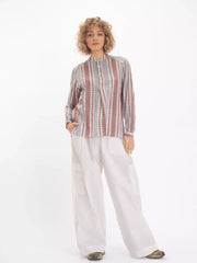 Usha Stripe Blouse