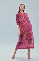 Floral Button Caftan