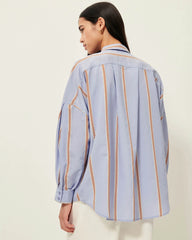 Celona Stripe Button Up