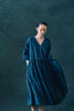 Charcoal Dyed Ramie Dress