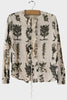 Relax Herbal Ruffle Top
