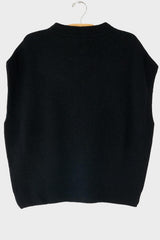 Patterned V-Neck Vest